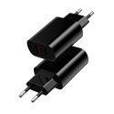 WIWU ładowarka sieciowa Wi-U002 PD + QC 20W 1x USB 1x USB-C czarna