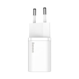 Baseus ładowarka sieciowa Super Si PD 30W 1x USB-C biała