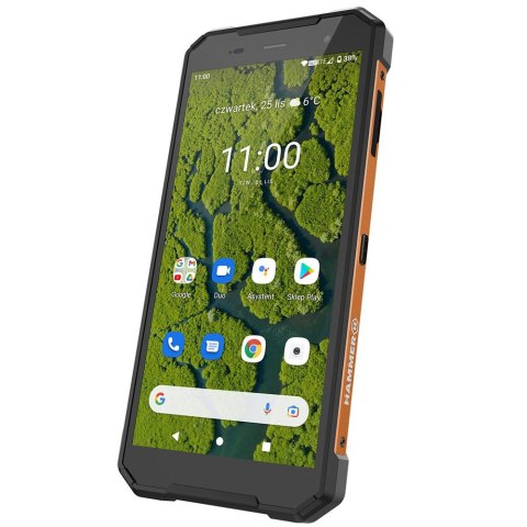 Hammer smartfon Explorer Plus Eco pomarańczowy Hammer smartfon Explorer Plus Eco pomarańczowy