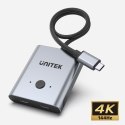 Unitek Dwukierunkowy przełącznik USB-C 4K