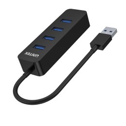 Unitek Hub USB-A, 4 porty USB 3.1, aktywny, 10 W