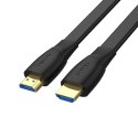 Unitek Kabel High Speed HDMI 2.0 4K 60Hz płaski 1m