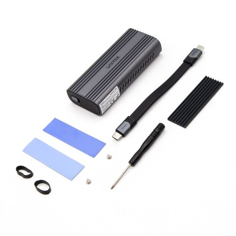 Unitek Obudowa dysku M.2 SSD PCIe/NVMe 40Gbps USB4 Unitek Obudowa dysku M.2 SSD PCIe/NVMe 40Gbps USB4