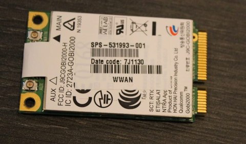 Modem 3G Gobi 2000 Modem 3G Gobi 2000
