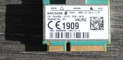 Modem 3G Ericsson VNJRG Modem 3G Ericsson VNJRG