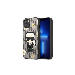 Karl Lagerfeld nakładka do iPhone 13 KLHCP13MPMNFIK1 szara hard case Monogram Iconic Karl