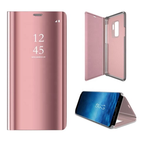 Etui Smart Clear View do Samsung Galaxy S23 FE różowe Etui Smart Clear View do Samsung Galaxy S23 FE różowe