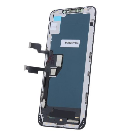 Wyświetlacz z panelem dotykowym iPhone XS Max Soft Oled ZY czarny Wyświetlacz z panelem dotykowym iPhone XS Max Soft Oled ZY czarny