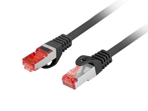 Patchcord Lanberg S/FTP kat.6 2m LSZH CU fluke passed czarny Patchcord Lanberg S/FTP kat.6 2m LSZH CU fluke passed czarny