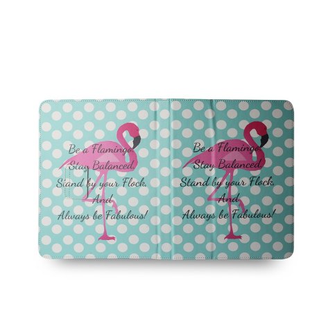 Uniwersalne etui do tabletów 9-10'' Flamingo and dots Uniwersalne etui do tabletów 9-10'' Flamingo and dots