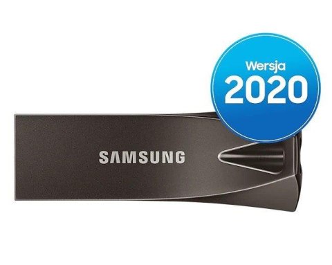 Pendrive Samsung BAR Plus 2020 128GB USB 3.1 Flash Drive 400 MB/s Titan Gray