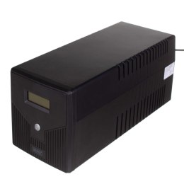 Zasilacz awaryjny UPS DIGITUS Line-Interactive LCD 1000VA/600W 2x12V/7Ah AVR 4xSCHUKO USB RS232 RJ45