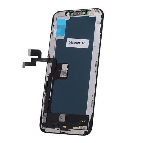 Wyświetlacz z panelem dotykowym iPhone XS Soft Oled ZY czarny Wyświetlacz z panelem dotykowym iPhone XS Soft Oled ZY czarny