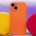 Nakładka Silicon do Motorola Moto G34 5G pomarańczowy