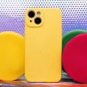 Nakładka Silicon do Motorola Moto G34 5G żółty