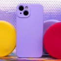 Nakładka Silicon do Motorola Moto G34 5G liliowy