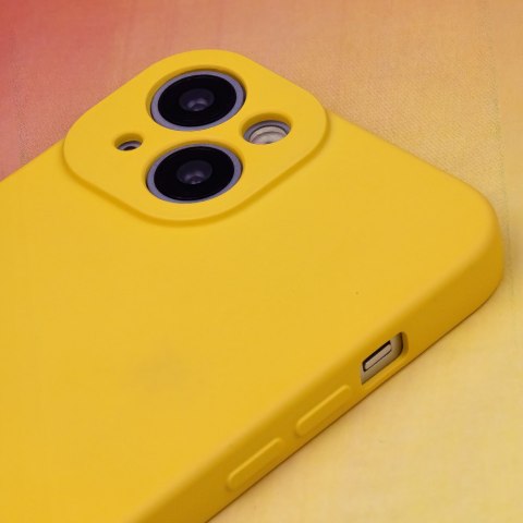 Nakładka Silicon do iPhone 13 6,1" żółty Nakładka Silicon do iPhone 13 6,1" żółty