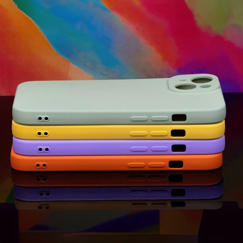 Nakładka Silicon do iPhone 13 6,1" żółty Nakładka Silicon do iPhone 13 6,1" żółty