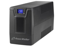 Zasilacz awaryjny UPS Power Walker Line-Interactive 800VA SCL 2xPL RJ11/45 In/Out, USB, LCD