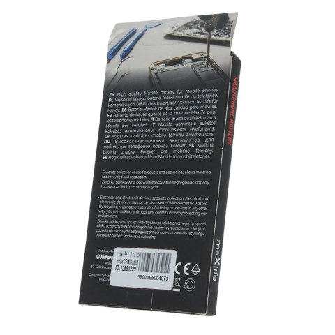 Bateria Maxlife do iPhone 13 Pro Max 4350mAh bez taśmy BMS Bateria Maxlife do iPhone 13 Pro Max 4350mAh bez taśmy BMS
