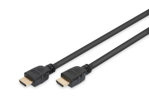 Kabel DIGITUS połączeniowy HDMI 2.1 Ultra HighSpeed 8K60Hz UHD Typ HDMI A/A M/M czarny 2m