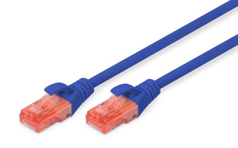 Patchcord DIGITUS UTP kat. 6 3m PVC niebieski