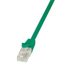 Patchcord LogiLink CP2015U CAT.6 U/UTP 0,25m, zielony