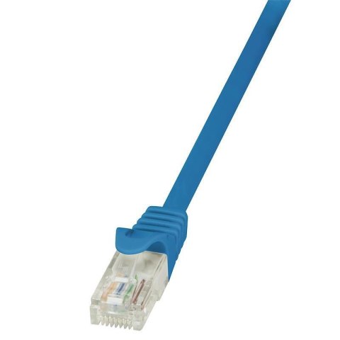 Patchcord LogiLink CP2076U CAT.6 U/UTP 5m, niebieski