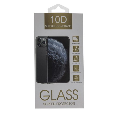 Szkło hartowane 10D do iPhone 15 Pro 6,1" czarna ramka