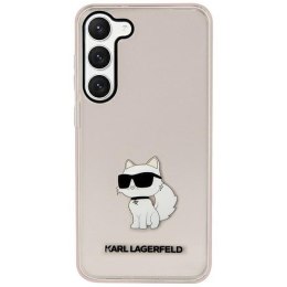 Karl Lagerfeld nakładka do Samsung Galaxy S23 Plus KLHCS23MHNCHTCP różowa HC IML NFT Choupette