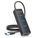 Unitek Aktywny hub USB-A 5Gbps, 4 porty USB-A