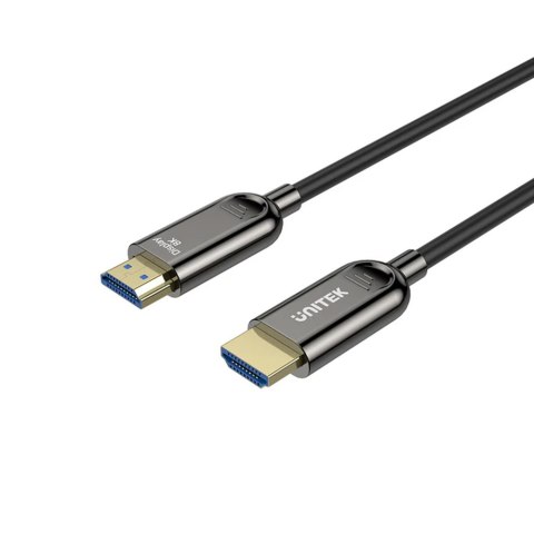 Unitek Kabel optyczny HDMI 2.1 AOC 8K 120Hz 20m