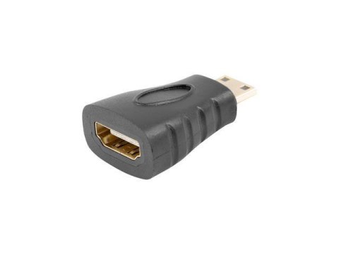 Adapter Lanberg AD-0037-BK HDMI(F) - mini HDMI(M) czarny