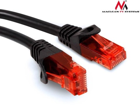 Patchcord Maclean MCTV-743 UTP cat6 wtyk-wtyk 5m czarny