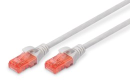 Patchcord DIGITUS UTP kat. 6 20m PVC szary