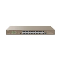 Switch niezarządzalny Tenda TEF1126P-24-250W 24-port Ethernet Switch 10/100 Mb/s PoE 250W Rack