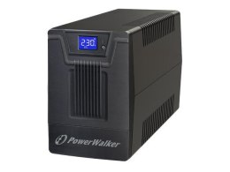 Zasilacz awaryjny UPS Power Walker Line-Interactive 1500VA SCL 4x PL 230V, RJ11/45 In/Out, USB, LCD