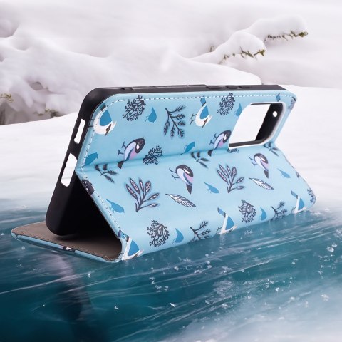 Etui Smart Trendy Winter Birds do Xiaomi Redmi 9A / 9AT / 9i Etui Smart Trendy Winter Birds do Xiaomi Redmi 9A / 9AT / 9i