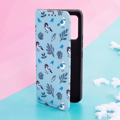 Etui Smart Trendy Winter Birds do Xiaomi Redmi 9A / 9AT / 9i Etui Smart Trendy Winter Birds do Xiaomi Redmi 9A / 9AT / 9i