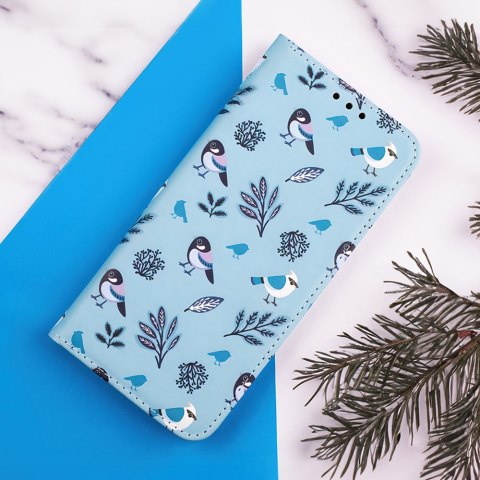 Etui Smart Trendy Winter Birds do Xiaomi Redmi 9A / 9AT / 9i Etui Smart Trendy Winter Birds do Xiaomi Redmi 9A / 9AT / 9i