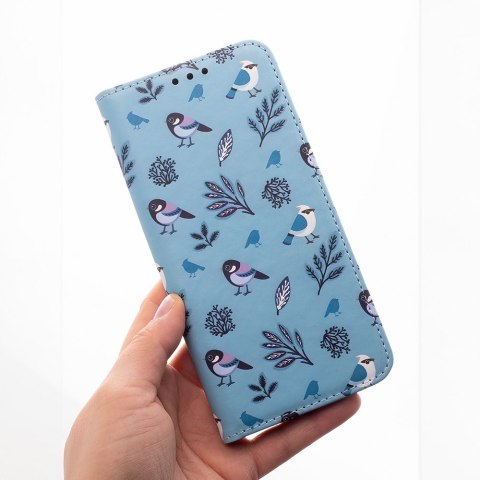 Etui Smart Trendy Winter Birds do Xiaomi Redmi 9A / 9AT / 9i Etui Smart Trendy Winter Birds do Xiaomi Redmi 9A / 9AT / 9i