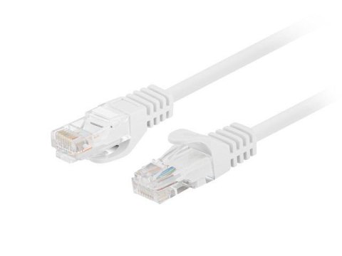 Patchcord Lanberg UTP kat.6 0,5m biały 10-Pack