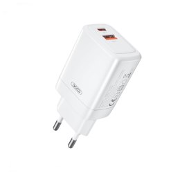 XO ładowarka sieciowa CE16 PD 45W 1x USB-C 1x USB biała