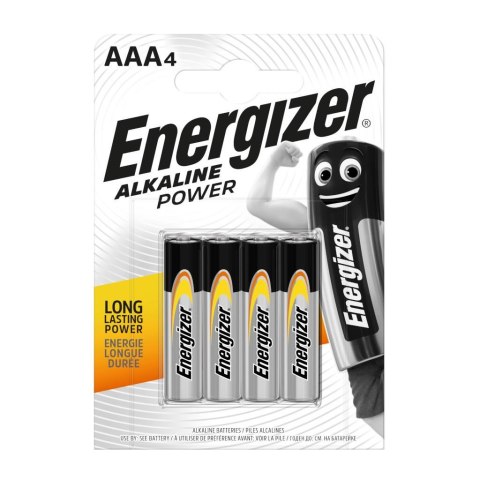 Bateria alkaliczna Energizer Alkaline Power AAA / LR03 - 4 sztuki (blister)