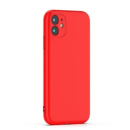 Nakładka Silicon do Motorola Moto E14 czerwona