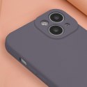 Nakładka Silicon do Xiaomi Redmi A3 4G (Global) ciemnoszara