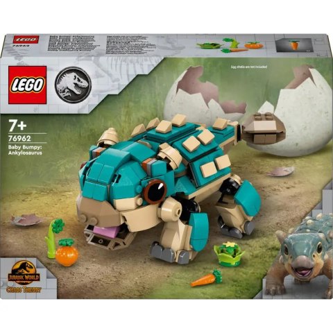 LEGO 76962 Jurassic World - Mały ankylozaur Bumpy