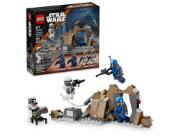 LEGO 75373 STAR WARS - Zasadzka na Mandalorze — zestaw bitewny