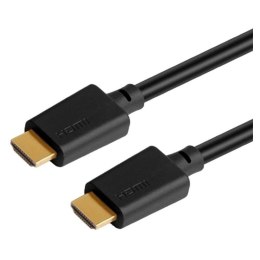 Kabel Techly HDMI 2.1 Ultra High Speed 8K*60Hz 48Gbps 2m, czarny