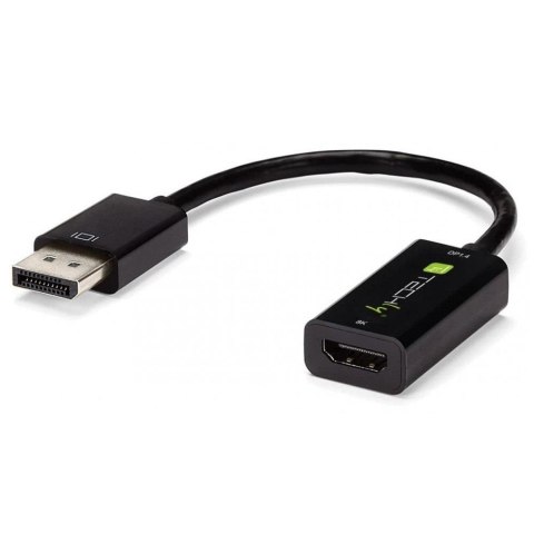 Kabel adapter Techly DisplayPort 1.4 DP / HDMI 8K*30Hz Aktywny